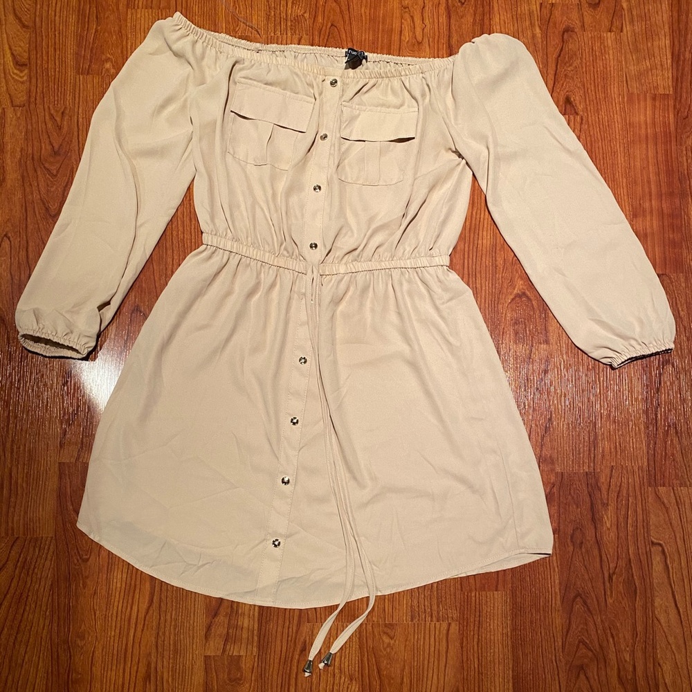 Cream colored dress from Rue21
